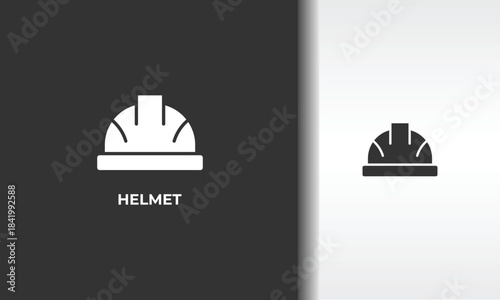 Helmet Vector, Icon Or Logo Sign Isolated Symbol Illustration