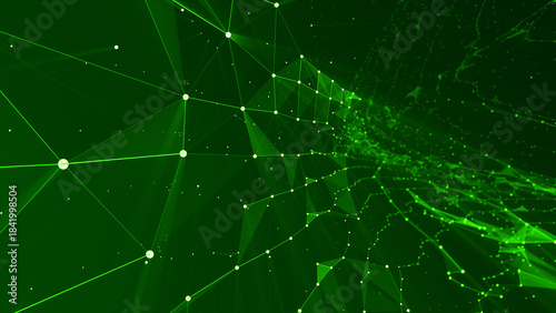 plexus abstract background with geometry elements