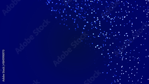 Glowing Particles on Black Background | 4K Abstract Glitter Effect