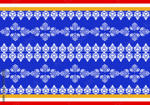 seamless knitted pattern