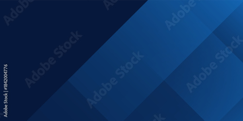 Simple dark navy blue silver abstract pattern background. Geometric shape. Line triangle angle fold polygon abstract