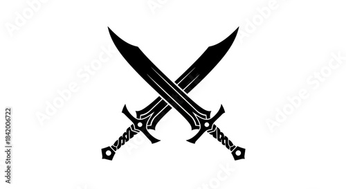 Crossed Swords Emblem: A Classic Symbol of Conflict and Strength