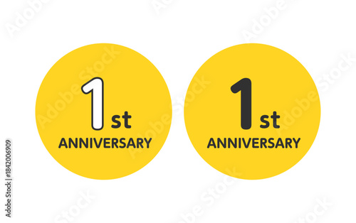 1st。1周年。アニバーサリー。anniversary。1st. 1st anniversary. Anniversary. anniversary.