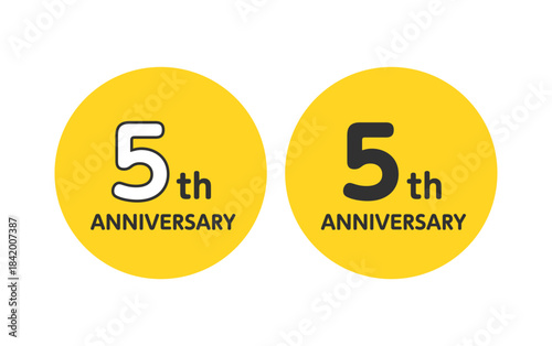 5th。5周年。アニバーサリー。anniversary。5th. 5th anniversary. Anniversary. anniversary.