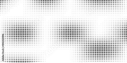 PrintBasic halftone dots effect in black and white color. Halftone effect. Dot halftone. Black white halftone. dots background