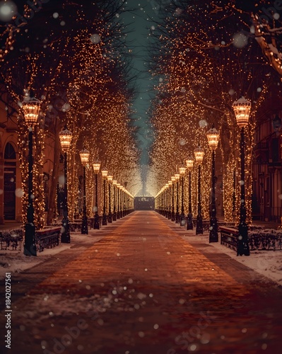 street in the night