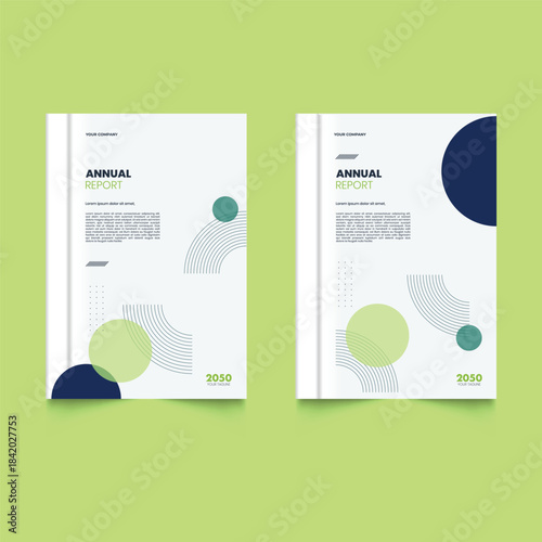 Template design for Brochure, AnnualReport, Magazine, Poster, Corporate Presentation, Portfolio, Flyer, infographic, layout modern with blue color size A4, Easy to use and edit.