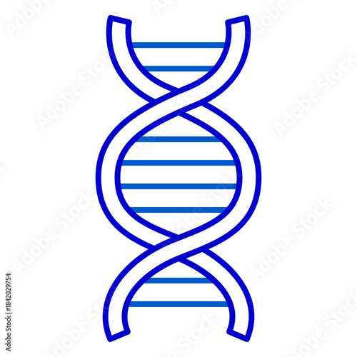 DNA Helix Structure Icon