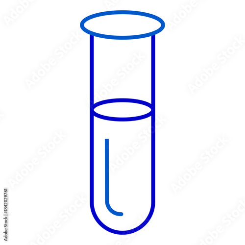 Single Test Tube Icon