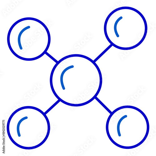 Molecular Structure Icon