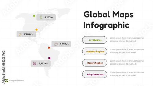 Global Maps Infographic