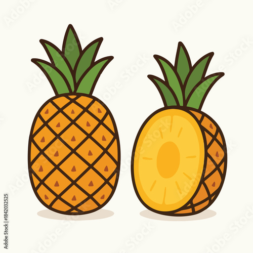 Fresh pineapple