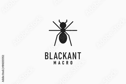 Ant logo symbol icon design