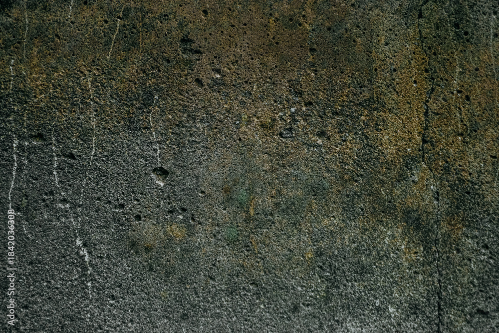 Fototapeta premium Rough concrete wall texture with distressed paint and grunge detail
