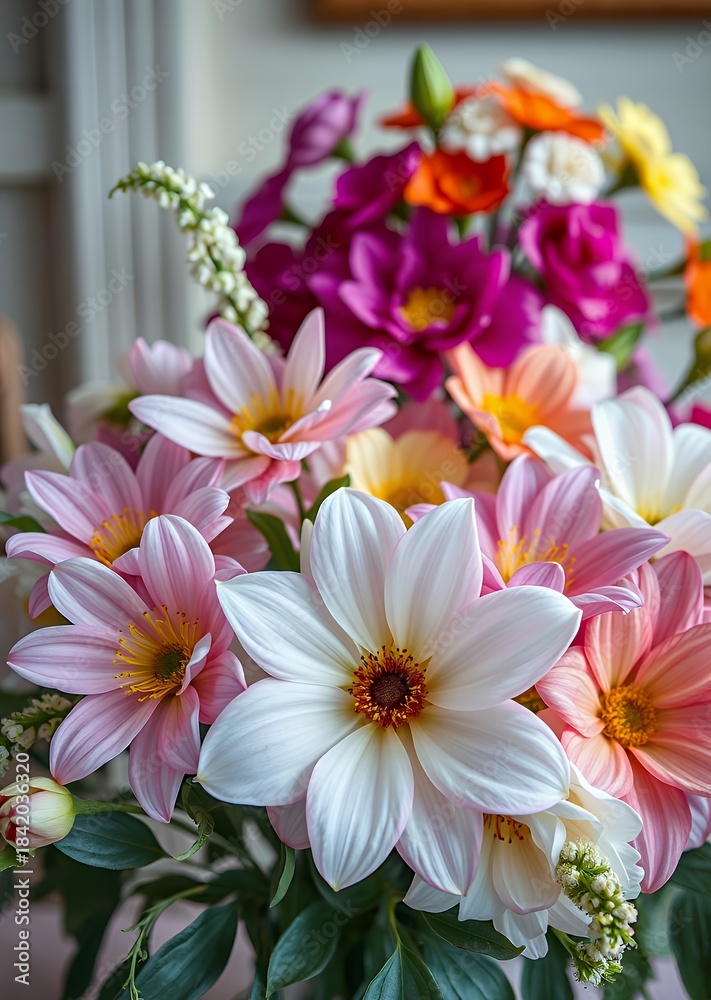 Naklejka premium Urns with ashes in a columbarium wall of the cemetery funeral flowers grief death flower loss ceremony floral sadness cemetery mourning dead