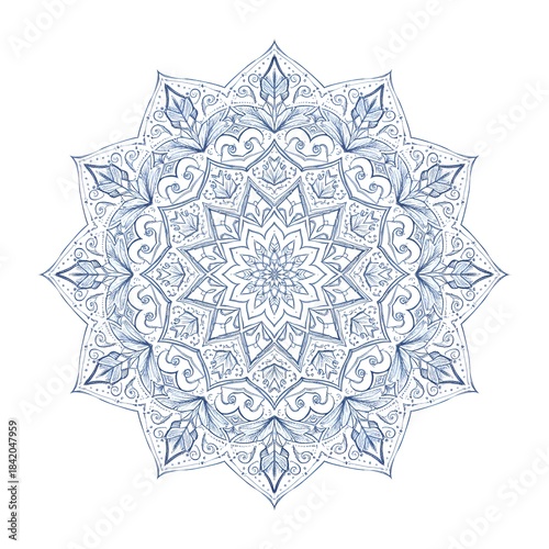 round lace ornament