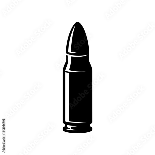 Single bullet silhouette