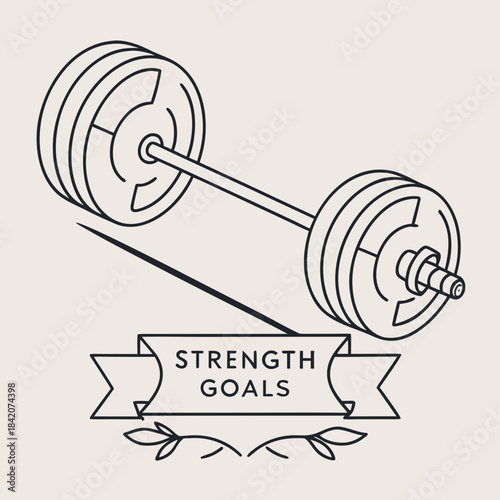 Bright line mountain illumination vector illustration