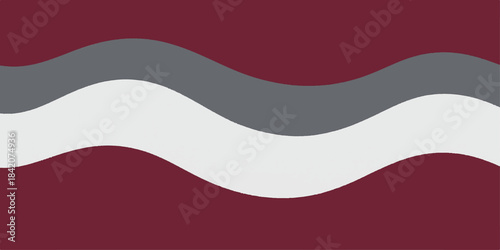 Free Download Abstract red background vector illustration with flowing lines and wave pattern design - GFXLoad