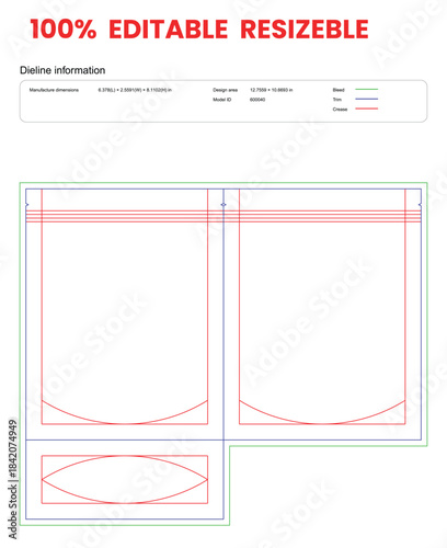 stand up snack pouch dieline template box dieline die lines packaging custom dieline  box cardboard box dieline pizza box dieline printable product packaging layout,
