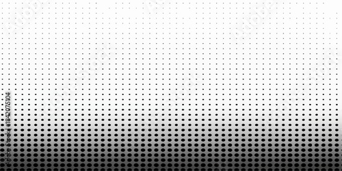 Abstract metallic carbon fiber mesh grid pattern with dark steel dots texture