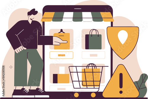 Explore secure online shopping with ease using your mobile device and discover sales while protecting your data, shop from home, secure payment