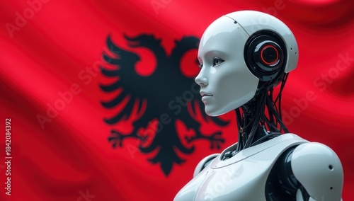 Albania's Digital Future: AI Robot and National Symbol