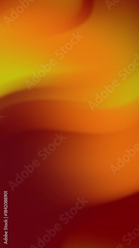 Abstract swirling patterns of warm orange and yellow hues creating a vibrant background