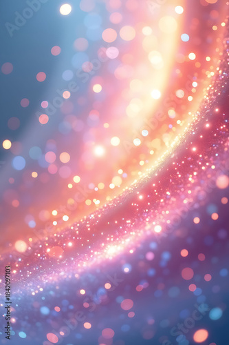abstract background with bokeh