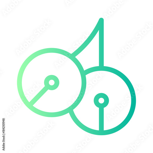 jingle bell gradient icon