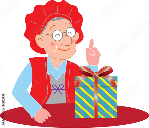 お父さんの還暦のお祝い
