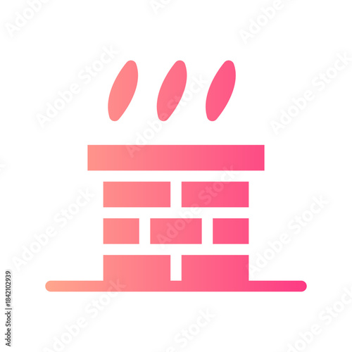 chimney gradient icon