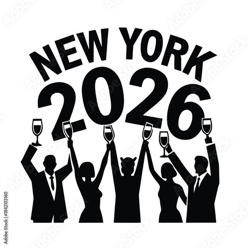 Group Toast Celebration Smiling People