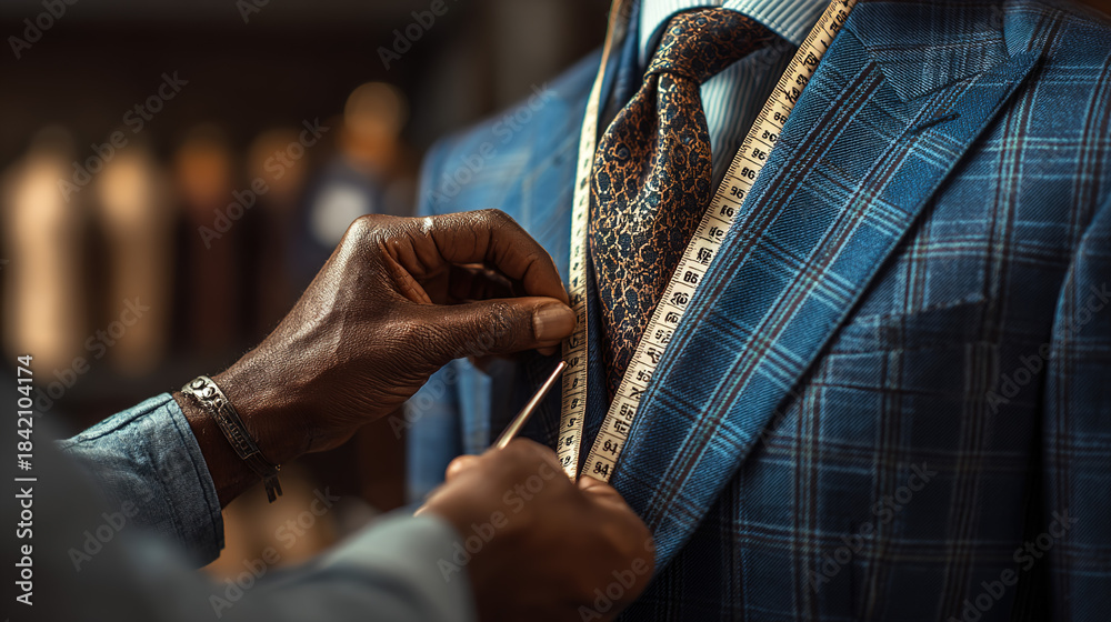 Obraz premium TailorMeasuringSuit