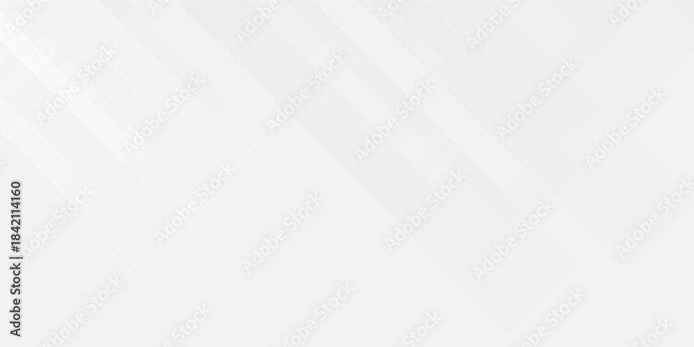 Fototapeta premium White abstract background with line pattern, banner design. Vector 16:9