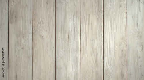 やさしい色合いの木目が整然と並ぶナチュラルなウッド背景素材