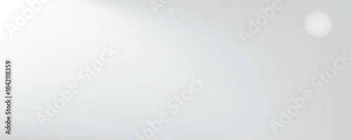 Silver foil background with metal mirror texture. Chrome gradient surface with light gloss modern