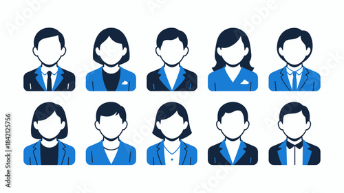Diverse Team Portraits in Modern Corporate Style Presenting Professional Staff for Business and Organizational Communication, Representing Teamwork and Leadership in Marketing Materials and Website Vi