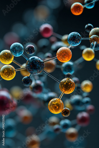 Molecular structure, small particles