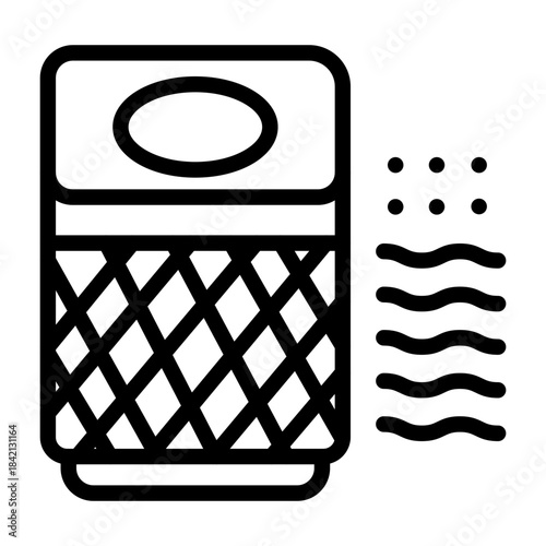 Air Purifier Vector Icon