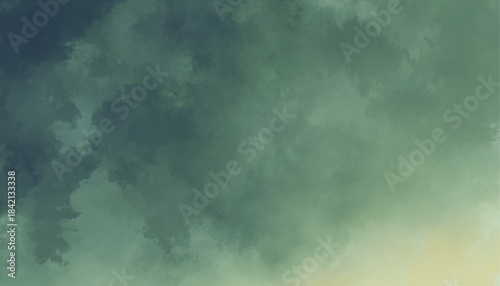 Green and Blue watercolor Texture