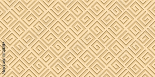 Abstract geometric background. Aztec greek pattern.