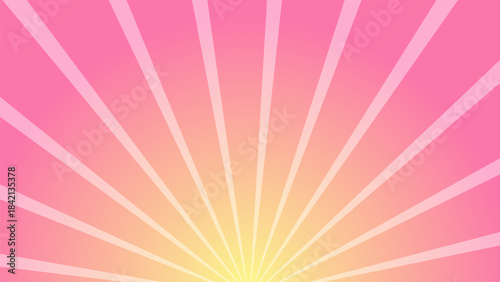 集中線　背景【16:9素材シリーズ】