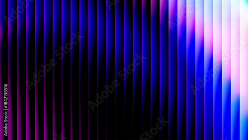 Neon glow  glasses stripes background