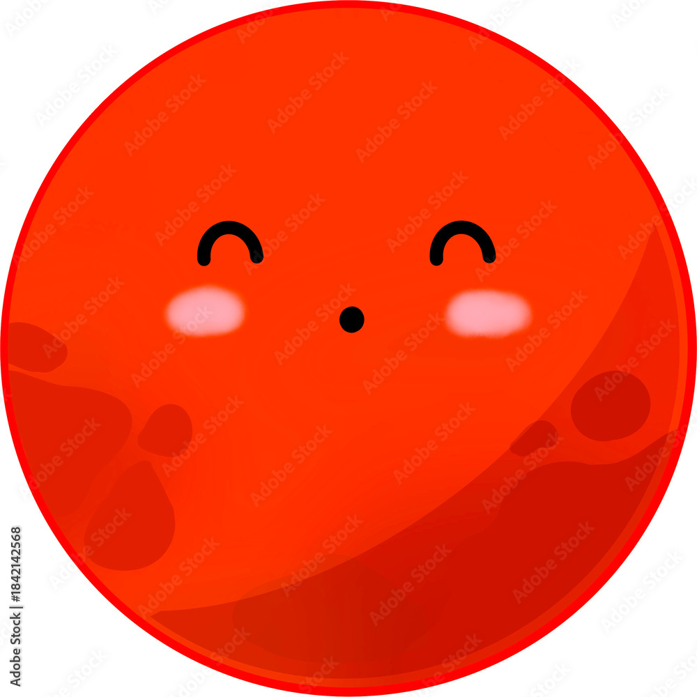 Obraz premium 행성일러스트