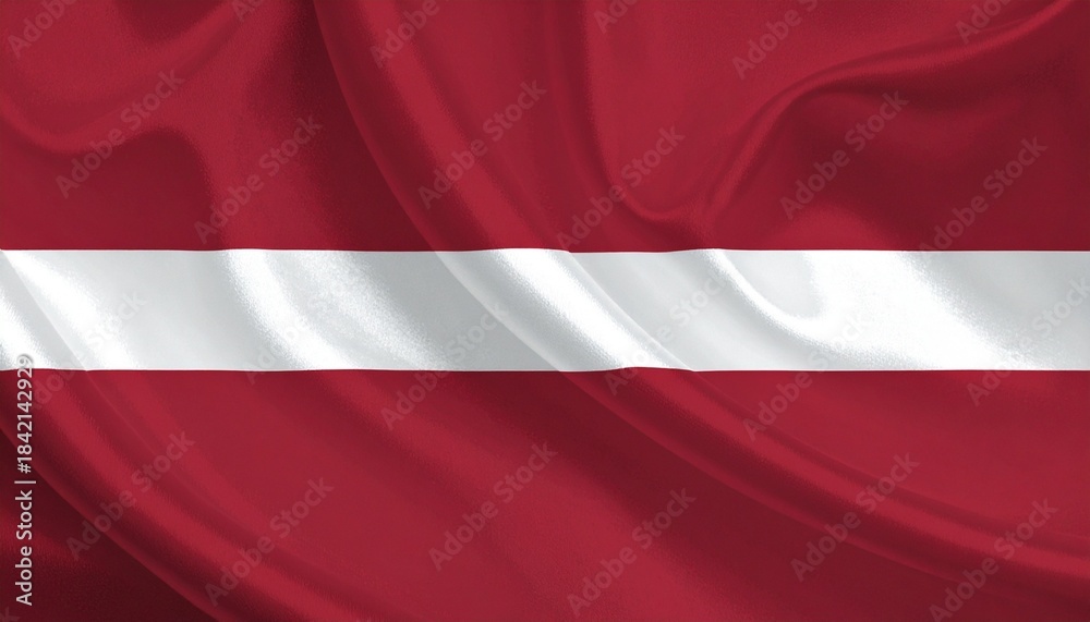 Fototapeta premium flag of Latvia