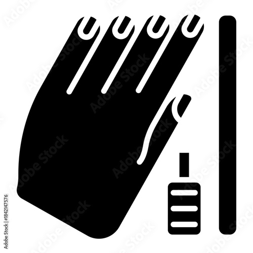 Manicure Vector Icon