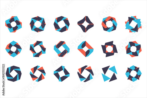 An abstract representation of a vector file indicating its digital nature and versatility