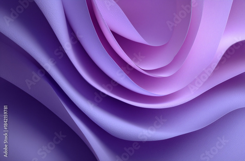 A piece of purple fabric with a wave pattern is displayed. The wave pattern is very intricate and the fabric is very soft to the touch