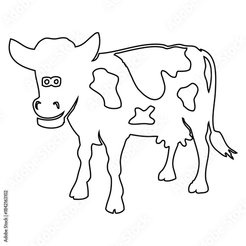 Cow Illustration